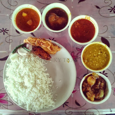 Bengali food, Fish and Rice